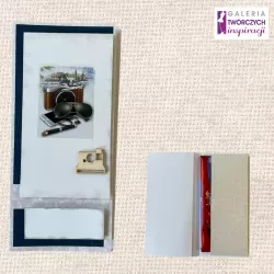 Opakowanie na czekoladę „Dla Miłośnika Fotografii” - 8,5 na 17 cm